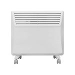 Devola Electric Panel Heater Low Energy Wall mounted Radiator 500W, Eco Warm Energy Efficient Technology, Floor stand & wall mount, Adjustable Thermostat with Programmable Timer, Lot 20, DVS500W