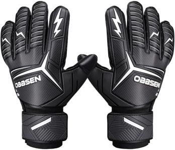 Youth&Adults Goalkeeper Gloves, Soccer Goalie Gloves with Finger Protection