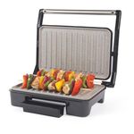 Salter Marblestone Health Grill – Non-Stick Panini Maker, No Oil Needed, Floating Hinge For Larger Foods, Automatic Temperature Control, Built-In Removable Drip Tray, Cool Touch Handle, 750W, EK2009