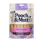 Pooch & Mutt - Calming Dog Dental Sticks (Small Sticks), Dog Dental Chew, for Calming Hyperactive or Anxious Dogs, Hemp and Sage Flavour, 1 pack of 7 sticks (packaging may vary)