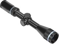 Feyachi RFS-33 Rifle Scope, 3-9x40mm Hunting Rifle Scope BDC Reticle 4-inch Long Eye Relief Second Focal Plane Riflescopes, Matte Black 1 inch Tube