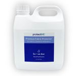 protectME Fabric Protector and Stain Resistant Spray - Upholstery Fabric Spray for Stain Guard for Carpet, Shoes, Couch, Sofa - Non Toxic Water Based Furniture Protector - 67.7 Fl. Oz.