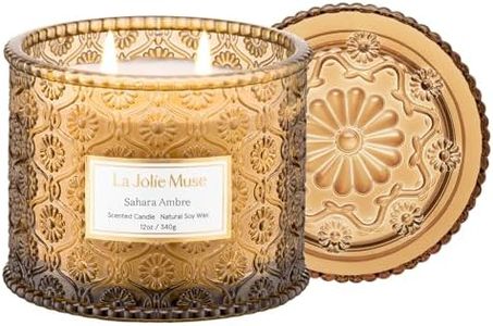 LA JOLIE MUSE Sahara Amber Soy Candle