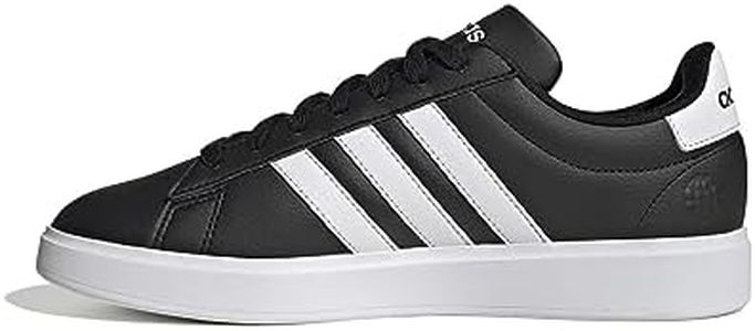 adidas Sportswear Grand Court Cloudfoam Comfort Shoes, Core Black/Cloud White/Core Black, 10