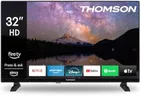 Thomson 32'' (80 cm) HD – LED Fire TV – Alexa-Sprachsteuerung, AirPlay-Unterstützung, Triple Tuner, Bluetooth, HDMI, USB-Anschlüsse, AV IN und CI+ – 32HF2S34 – 2024