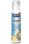 LEEWAY WOODWORK JOHNSONS ANTI-MITE EXTRA - CAGED BIRD 150ML PUMP SPRAY- KILLS MITES, LICE & MORE (1 SPRAY)