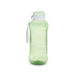 ATTRO Ultra Pro Motivational 1.5-Liter BPA-Free Water Bottle with Leak-Proof Flip-Top Cap, Nylon Strap and Stylish Color for Daily Hydration- Mint Green