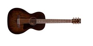 A&L Roadhouse Parlor Acoustic Electric Guitar - Bourbon Burst