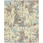 Maples Rugs Southwestern Stone Distressed Abstract Large Area Rugs Carpet for Living Room & Bedroom [Made in USA], 7 x 10, Multi