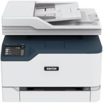 Xerox C235dni Wireless Printer - 24ppm Color Laser All in One Multifunction Printer with Automatic 2-Sided Printing, Home, Office or Small Business Use - Copy/Print/Scan/Fax - Color Touchscreen