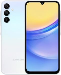 SAMSUNG Galaxy A15 5G Dual SIM (128GB, 2024) 6.5" 90Hz AMOLED, 50MP Camera, 4G VoLTE (Fully Unlocked International Model for AT&T, T-Mobile, Verizon, Global) A156M/DSN (w/ 256GB SD Card, Light Blue)