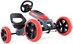 BERG Pedal Car Reppy Rebel with soundbox | Pedal Go Kart, Ride On Toys for Boys and Girls, Go Kart, Outdoor Games and Outdoor Toys, Adaptable to Body Lenght, Pedal Cart, Go Cart for Ages 2.5-6 Years