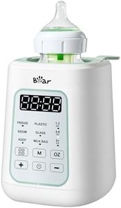 Bear Bottle Warmer, Baby Milk Warmer Breastmilk Bag Formula Fast Warming for New Born Baby Bottles, Time Temp Control Automatic Shut Off at Home Use