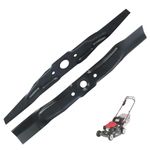 Lawn Mower Blade, 72511-Ve1-020 & 72531-Ve2-020 2-Blade Set for 46" Blade Set for Honda Cut CraftsmanHrb215, Hrb215k, Hrb216, HRB217, HRM215, HRM215K