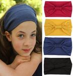 Mscat 4 Packs Wide Headbands for Wo