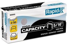 Rapid High Capacity Staples, 5/16-Inch, 5,000 Per Box (90003)