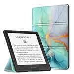 Fintie Trifold Case for 6.8" Kindle Paperwhite (11th Generation-2021) and Kindle Paperwhite Signature Edition - Ultra Lightweight Slim Shell Stand Cover Auto Wake/Sleep (Ocean Marble)