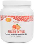 SPA REDI Sugar Scrub - Exfoliating, Moisturizing, Hydrating and Nourishing, Glow, Polish, Smooth and Fresh Skin - Body Exfoliator, Mandarin - 58 Oz