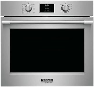 Frigidaire Professional 30 in. Single Electric Wall Oven with True Convection and Air Fry in Stainless Steel PCWS3080AF
