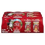 Purina ONE Tender Cuts Wet Dog Food, in Gravy Variety Pack 2 Flavours - 368 g Can (12 Pack)