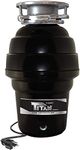 TITAN US-TN-T-1060 10-US-TN-1060 1 1/4 HP Premium Food Waste Disposer, Black