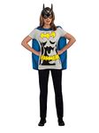 Rubies Costume DC Comics Batgirl T-Shirt with Cape and Mask, Black, X-Large