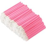 600 pcs Disposable Lip Brushes Kit Brush Wands Brushes Cotton Swab Wands Lipstick Applicator Lint Free Gloss for Lip Makeup Tool