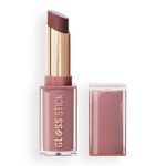 Revolution Pout Lip Gloss, Pigmented High Shine Formula with Hyaluronic Acid & Vitamin E, Vegan & Cruelty-Free, 3g, Creme Brulee Mauve