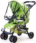 TraderPlus Universal Baby Stroller Rain Cover Umbrella Weather Shield, Windproof Protection