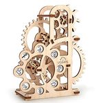 UGears Mechanical Models 3-D Wooden Puzzle Mechanical Dynamometer Self Assemble Engineering Toys | Mechanical Engineering Educational Kit| STEM Learning DIY for Children | STEM Science Kits