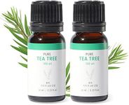 pure:K - Pure Tea Tree 100 Oil Set of 2 I 100% Pure Tea Tree Oil Concentrate, Sebum Care, For Sensitive Skin, Natural Ingredients, Vegan | 0.33 fl.oz.