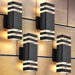 DASTOR 4 Pack Outdoor Wall Lights, 