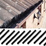 80ft 25 Pcs (3.2ft x 25) 100cm length Standard Gutter 4 Inch Brush guard - Simple For 4.5~5 Inch Gutter Brush Filter Leaf Debris Guard Gutter