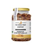 THE DRIED FRUIT COMPANY EAT HEALTHY STAY STRONGLY Premium Gold Anjeer 400 G Pack, Dried Figs Anjeer, Rich Source Of Fibre Calcium & Iron, Low In Calories And Fat Free, Non-Gmo Dried Figs (In Jar)