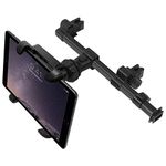 Macally HRMOUNTPRO-B, dual mode Car Seat Headrest Mount, Black, for all iPad & tablet PCs up to 12.9" diagonal