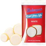 Bakerpan White Royal Icing Mix for Decorating Cookies and Cakes - 16 Ounces (1 lb) (Made in USA)