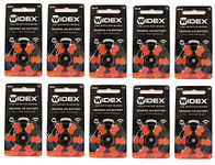 Widex hearing aid battery Size 13 (PR48) (10 Packet=60 Batteries)