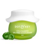 Dot & Key Niacinamide + CICA (Centella) Oil Free Moisturizer | Lightweight Face Cream for Oily, Sensitive & Acne Prone Skin | Fades Dark Spots, Blemishes & Soothes Redness | 60ml Jar