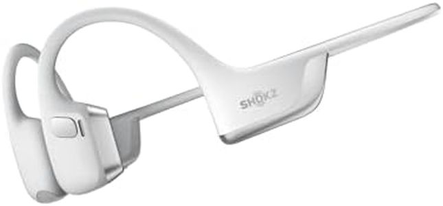SHOKZ OpenRun Pro 2 Knochenschall Sportkopfhörer, Open-Ear-Ohrhörer mit Bluetooth 5.3, Mikrofon mit Geräuschunterdrückung, IP55 wasserdicht, 12 Std. Wiedergabe, USB-C Schnellladung, Silbern
