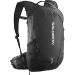 Salomon Trailblazer 20 Unisex Hiking Backpack, 20L Versatility, Easy to Use, and Comfort and Lightweight, Black