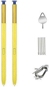 2PCS Galaxy Note 9 Pen,Stylus Touch S Pen Replacement for Galaxy Note 9 SM-N960 (Without Bluetooth) with Tips/Nibs+Eject Pin (Yellow)