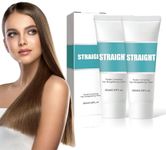 Protein Hair Straightening Cream, 2024 New Protein Correcting Hair Straightening Cream, Travel Essentials, Hair Straightening Cream.(2PCS) A