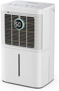 HOGARLABS Dehumidifier for Bedroom- 25 Pints Home Dehumidifier with 3 Dehumidifidation Modes, Auto Shut-off, Compact Design with 0.42 Gallon Tank & 6.56 Feet Drain Hose, Ideal for Basement & Closet
