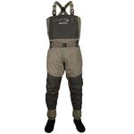 Paramount Outdoors Deep Eddy Breathable Stockingfoot Fly Fishing Chest Wader Regular and Stout Sizes, Elk, Large