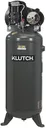 Klutch 60-Gallon Single-Stage Vertical Air Compressor, 3.7 HP, 230 Volts