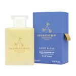 Aromatherapy Associates Bath and Shower Oil, Luxury Spa, Natural Bath, Bath Oil, Vegan, Cruelty Free, Environment Friendly (55 ml (Pack of 1), Light Relax Bath and Shower Oil)