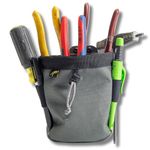 Joey Pouch | Clip-On Tool Belt Bag for Tools, Screws, and Nails - Great for an Electrician, HVAC Tech, Plumber, Carpenter, Contractor, Handy Man, and Any Tradesperson Who Wears a Small Utility Pouch