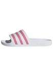 adidas Women's Adilette Aqua Slides Sandal, Bianco Ftwbla Tonros Ftwbla, 7 UK