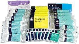 Reliance Medical 50 Persons First Aid Refill Kit - Ideal in Combination with The Lewis Plast Large 21-50 Persons First Aid Kit Box, includes Dressing Pads, Bandages, Emergency Essentials
