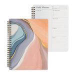 Rileys & Co Undated Planner For Women, 160 Pages To Do List Notebook, 20 x 15 cm Undated Daily Planner For Boosting Your Productivity, Daily To Do Planner, Travel Friendly (Dream. Plan. Do.)